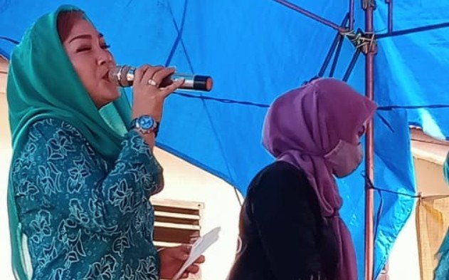 HUT RI , Isyana lonitasari , ketua PKK kabupaten OKU Selatan