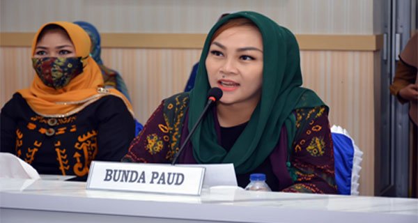 bunda paud , HUT Himpaudi ke-XV , Paud Pencontohan , TP-PKK OKU Selatan