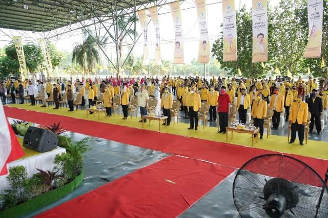 DPD Golkar Muba , Lumbung suara , Musda Partai Golkar , Musyawarah Daerah ke-10 , Pilkada 2020 , Sekda Muba