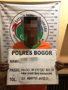 tesangka pengedar sabu, Desa Cidokom, Gunung Sindur, Humas Polda Jabar, Narkotika jenis sabu, Satuan Reserse Narkoba