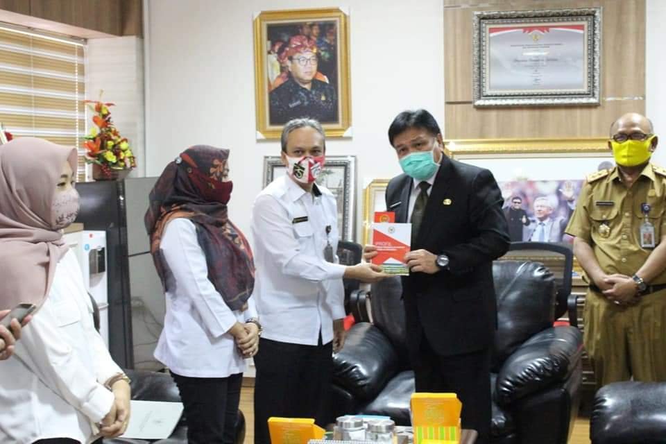 buku profil DPD RI , Kantor DPD RI Sumsel , Kepala Kantor DPD RI Sumsel , Pemprov Sumsel , Sekda Sumsel