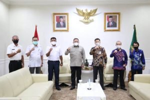 mendorong pemulihan ekonomi, audiensi Otoritas Jasa Keuangan, silaturahmi