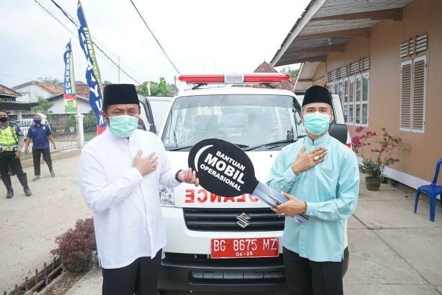 bantuan mobil ambulans , Hablum Minallah , Hablum Minannas , IKB Manku , kegiatan sosial , Ketua Mandayun Komering Ulu Timur , Kondisi Masyarakat , mobil ambulance , Safari Jumat