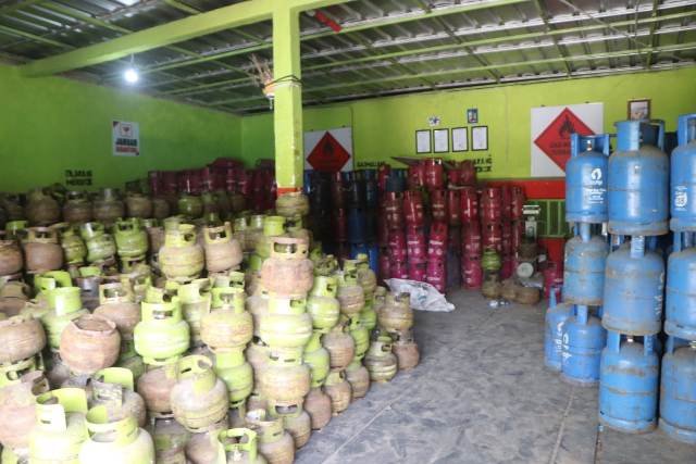 Pangkalan LPG, Sidak Pangkalan LPG, Pangkalan Gas LPG 3 Kg, kelangkaan LPG 3kg, Pratama Bima Energi, Stok Pengisian SPBE