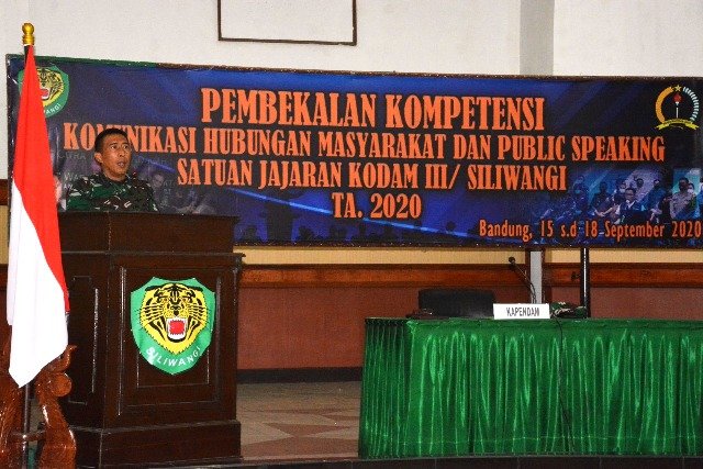 Pasiter Kodim , Pembekalan Public Speaking , Penyebaran Covid-19 , Public Speaking , PWI Kota Bandung , referensi resmi , Source Of Information