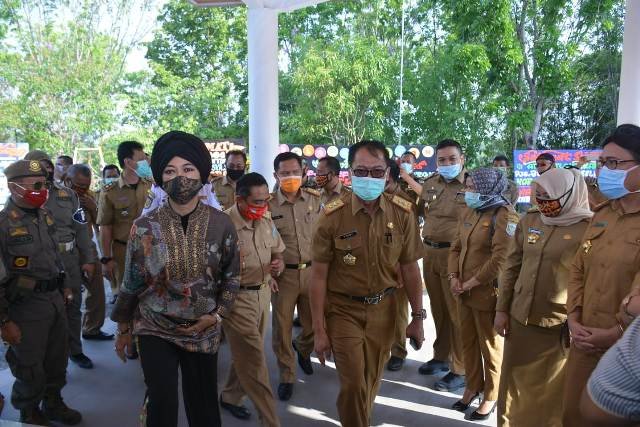 Bumi Serasan Seandanan , Guest House , Pjs Bupati OKU Selatan , Ramah Tamah Pejabat Sementara , Rantai Penyebaran Covid-19