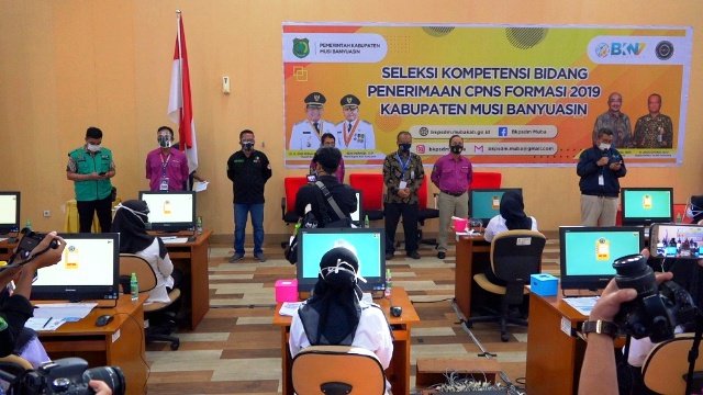 CPNS , Pemkab Muba , Protokol kesehatan , seleksi kompetensi bidang , SKB , SKB CPNS