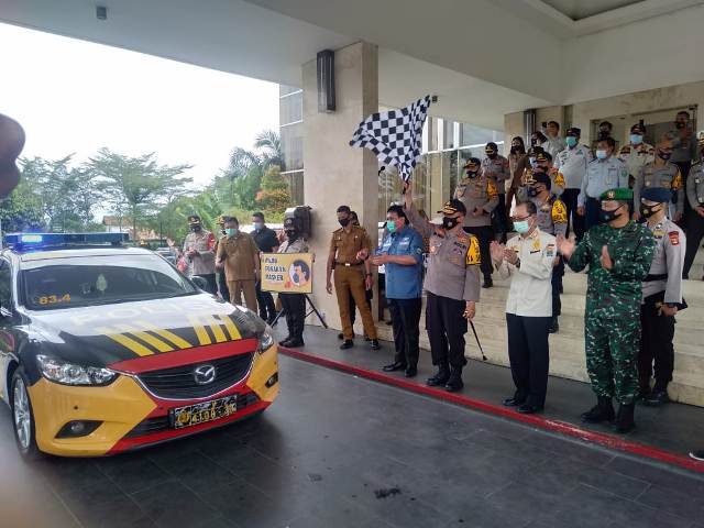 Palembang zona Hijau , Protokol kesehatan , Tim Gakkum , Tim Yustisi