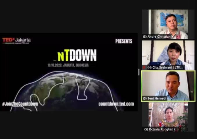 Gotong royong , Kabupaten Lestari Indonesia , Kawasan Ekologi , LTKL , Masyarakat Urban , Sungai Utik , TEDx Countdown