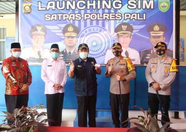 Kabar Pali , Kabupaten PALI , Launching Layanan SIM , Lebih Efesiens , SIM , Surat Izin Mengemudi