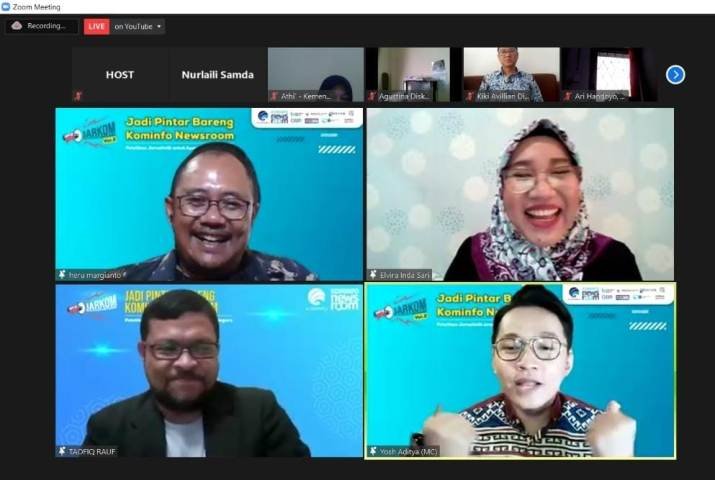 Aparatur Sipil Negara , Pelatihan Jurnalistik , pengelola media instansi , Program JARKOM , Volume kedua kegiatan JARKOM