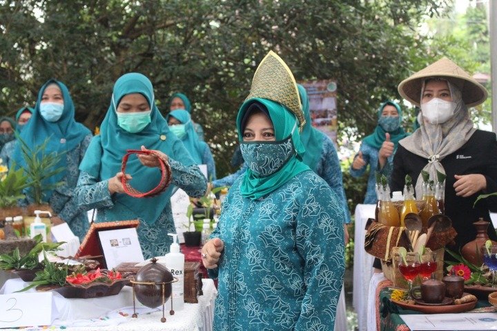 pemanfaatan Tanaman Obat Keluarga, meningkatkan imunitas tubuh, Lomba Taman Obat Keluarga, untuk meningkatkan kesehatan