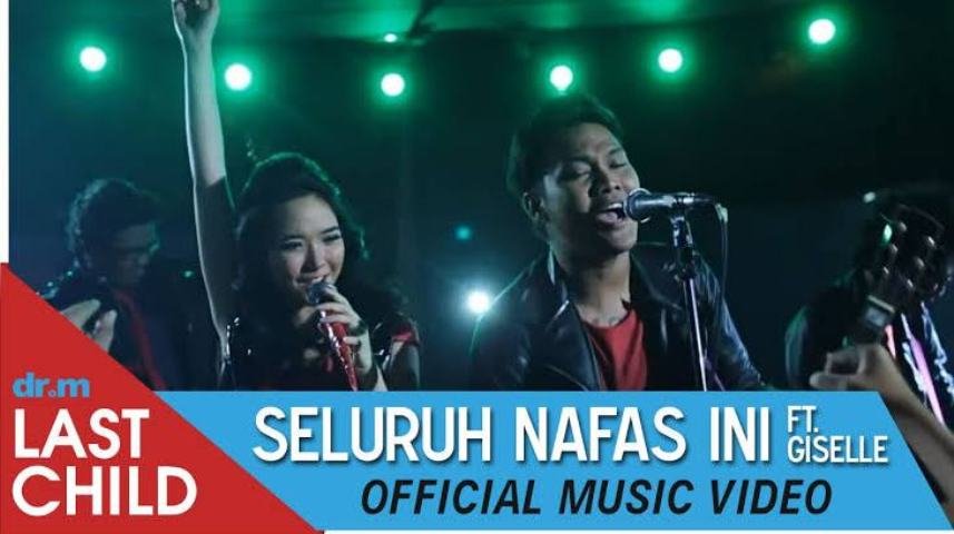 gisel , kunci gitar , Last Child Feat Gisel , penimat musik , Seluruh Nafas Ini
