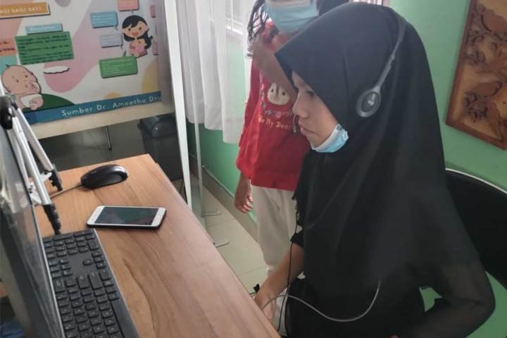 Efek Pandemi Corona , Jaringan internet , pelayanan prima , Ronaldo , via video call