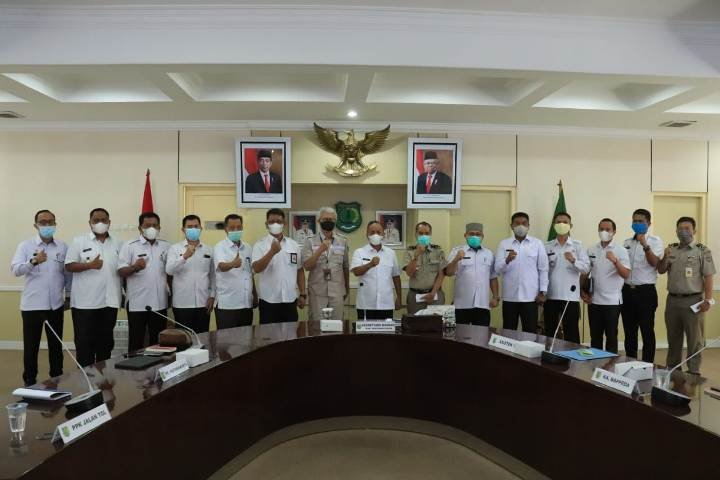Komitmen Pemerintah Kabupaten Musi Banyuasin , PPK Jalan Tol Kementerian PU , Proyek Strategis Nasional , Rapat Koordinasi Persiapan Pengadaan Tanah