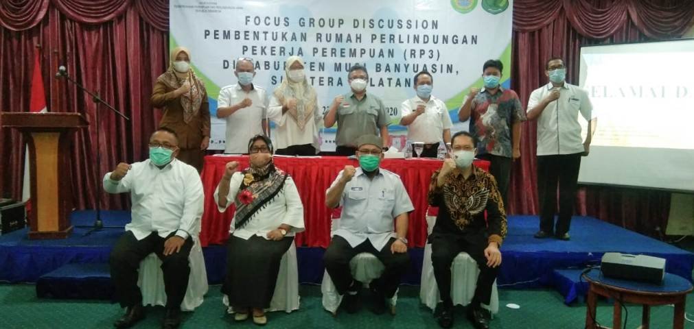Focus Group Discussion , Muba Sustainable Palm Oil Initiatif , perempuan pekerja , Pilot Project Pembentukan Rumah Perlindungan