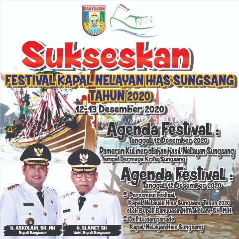 Budaya Nelayan Sungsang , Dermaga Kritis Sungsang , Festival Kapal Hias Nelayan Sungsang , menggerakan roda perekonomian , Pameran Kuliner Nelayan Sungsang , Sungsang Bangkit