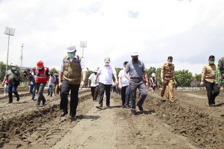Gelora Sriwijaya Jakabaring , perbaikan stadion , rekayasa lalu lintas
