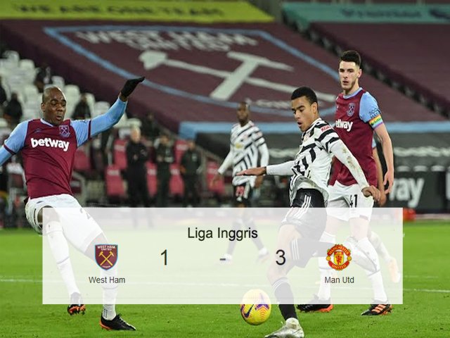 ketegangan di lapangan hijau , Liga Inggris , Manchester United , menghadapi gempuran , pasang badan , umpan terobosan , West Ham