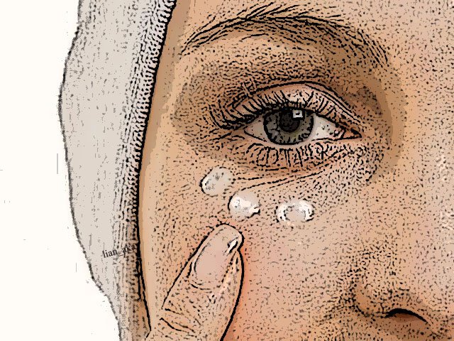 Cara Memakai Krim Mata, Guna Memakai Krim Mata, Kesalahan Memakai Krim Mata