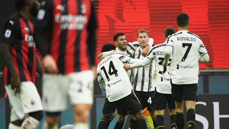 Gol Pertama Juventus Melawan AC Milan