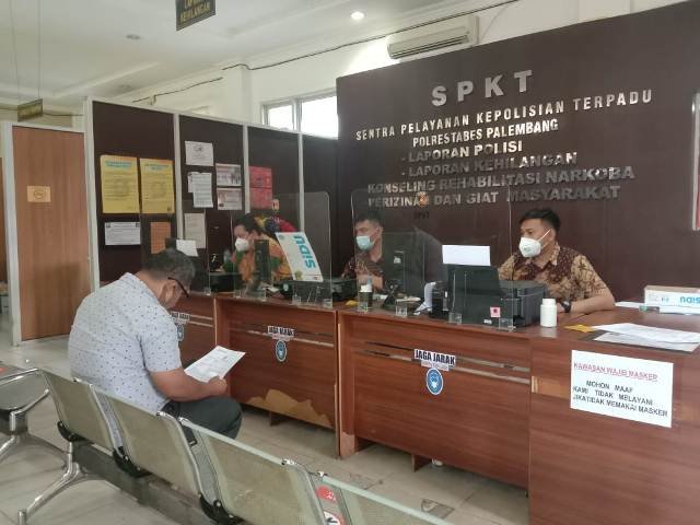 aksi pencurian motor , blender di pasar 16 ilir