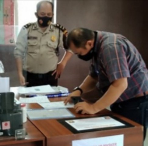 Pipa Besi Valve , Sentra Pelayanan Kepolisian Terpadu , tempat kejadian perkara