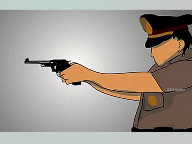 Polisi Tembak Mati Warga , sekelompok orang melakukan penyerangan