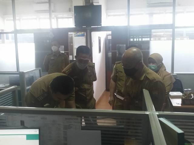 sidak asn usai libur natal