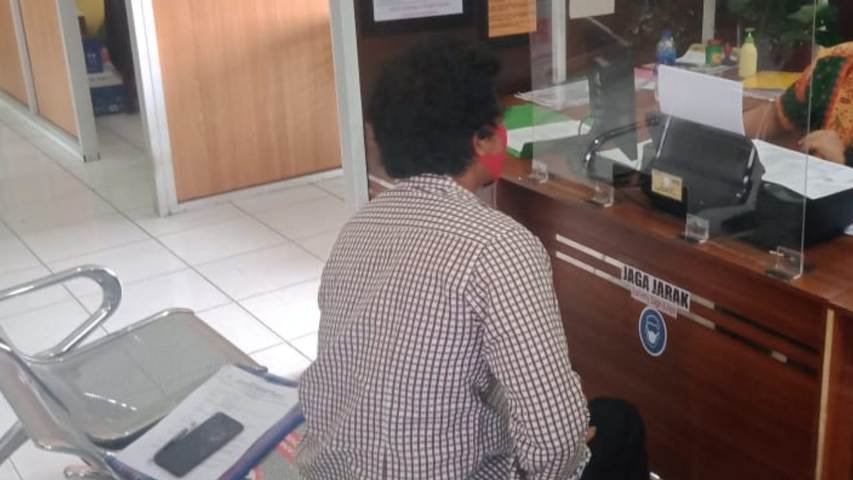 korban penipuan rumah membuat laporan