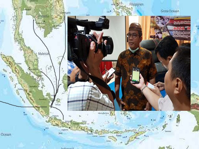 jalur perdagangan barang illegal , peredaran barang-barang illegal
