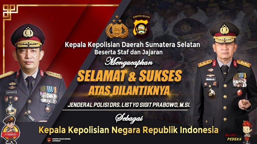 Upacara Virtual Pelantikan Kapolri, upacara pelantikan kapolri