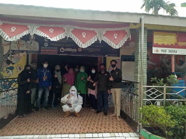 Bakti Sosial, Penyemprotan Mencegah Penyebaran Covid-19