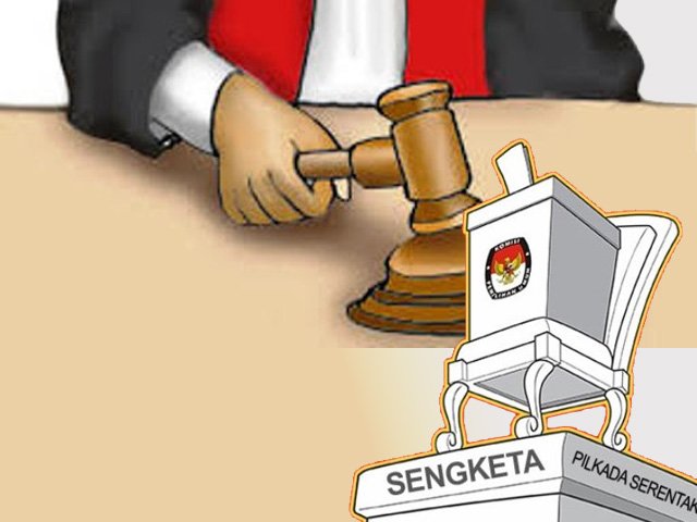 perkara yang diputuskan , Sela Sengketa Pilkada , Sidang Pengucapan Putusan