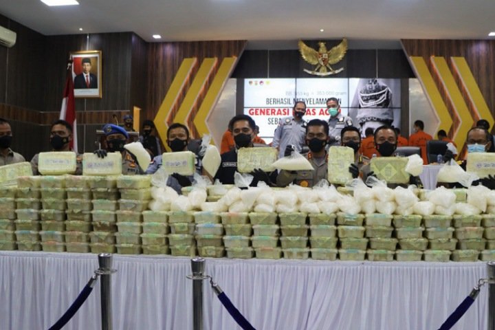 Narkotika Jaringan Internasional , Narkotika jenis sabu , negara penghasil narkoba terbesar