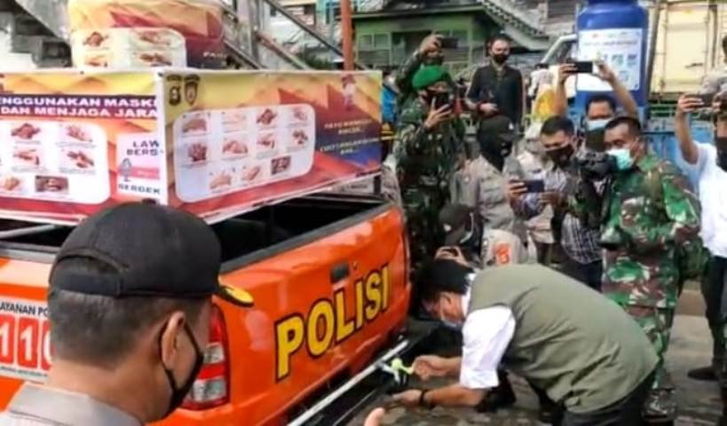 kampanye penggunaan masker