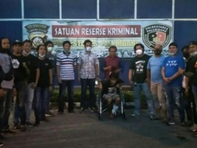 pelaku jambret di kawasan Kertapati
