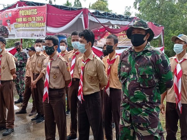 Anak-anak Pramuka , pelaksanaan apel pagi , Pramuka Saka Wira Kartika