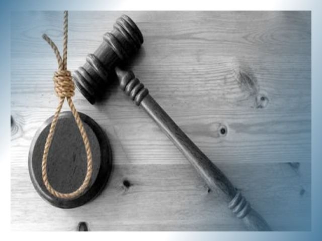 Dituntut Hukuman Mati , hukuman bagi terdakwa , memberikan contoh yang baik