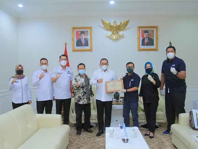 Bupati Dodi Reza Mendapat Apresiasi Dari Tim DBL Indonesia