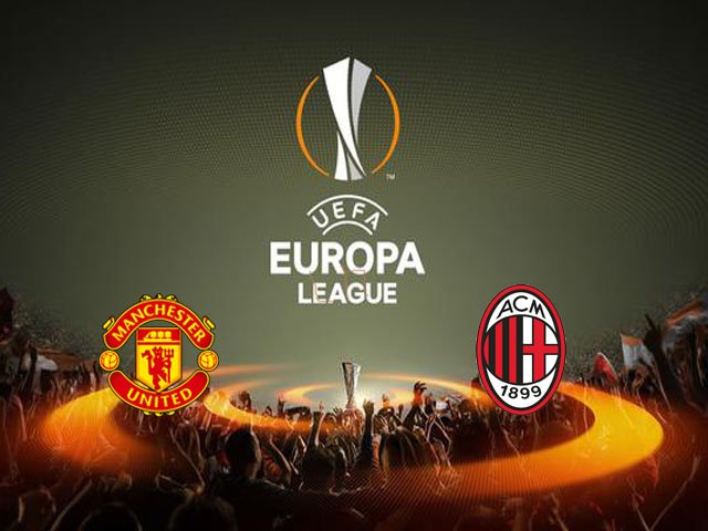 16 Besar Liga Eropa , Gol tunggal , kemenangan Manchester United , mencetak gol dari sudut sempit , menjebol gawang AC Milan , ritme pertandingan