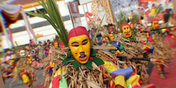 Festival Krakatau, topeng prajuri