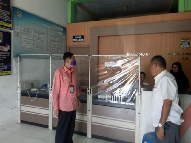 pelayanan dpmptsp muratara tergangu, pln memutus aliran listrik