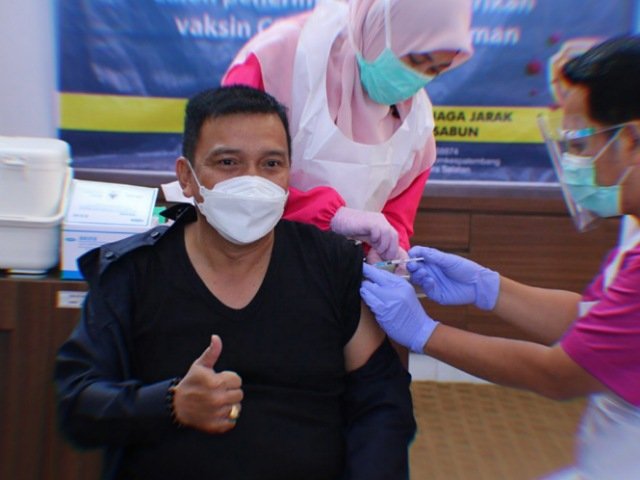 Kepala OPD dan Anggota DPRD Palembang Jalani Vaksinasi Dosis Kedua