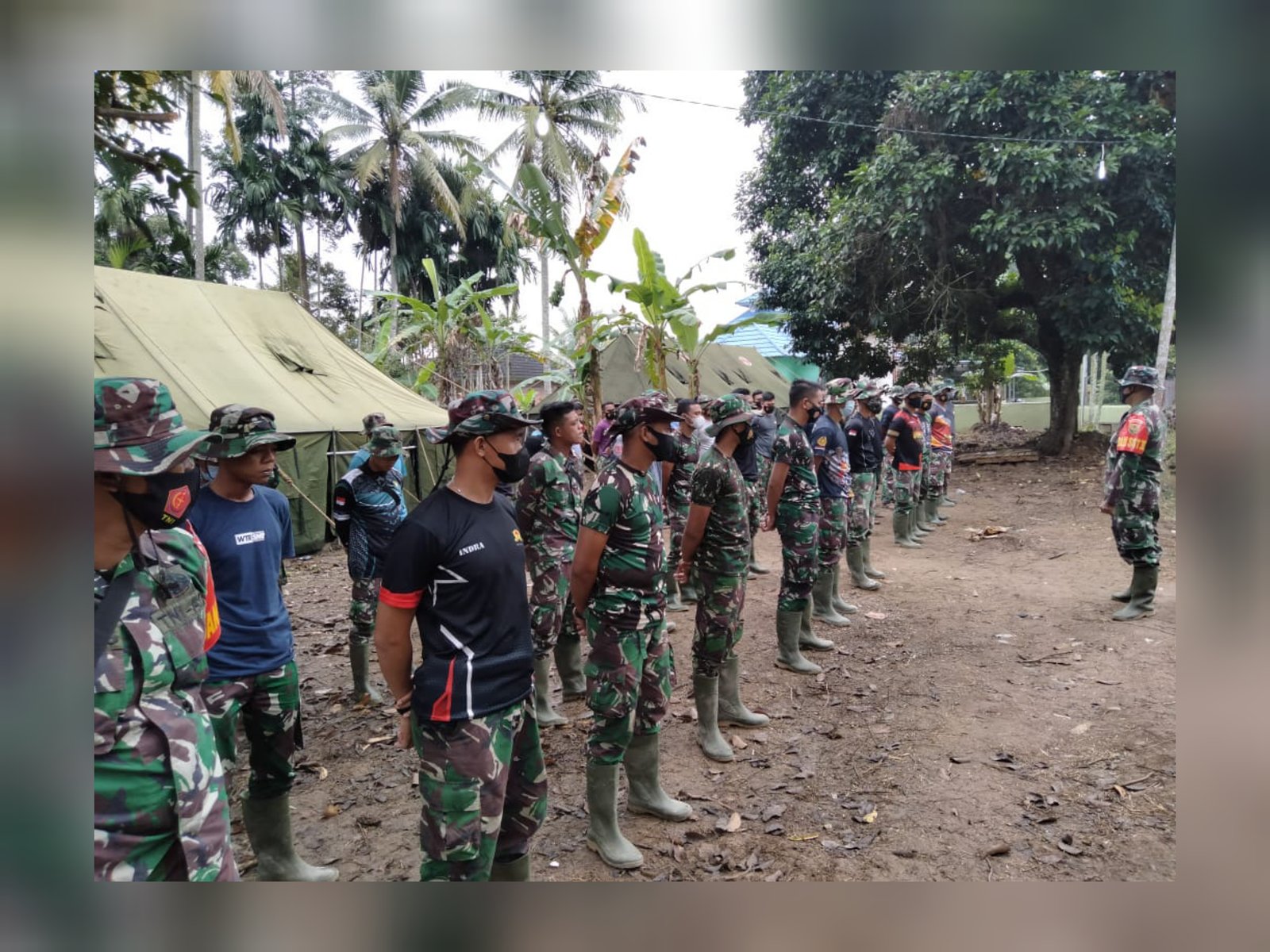 Yel-yel Satgas, Jadi Penyemangat Sebelum Kegiatan Dimulai