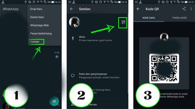Cara membagikan kode QR , Cara membuat barcode WhatsApp , Melihat Kode QR WhatsApp , WhatsApp Bisnis