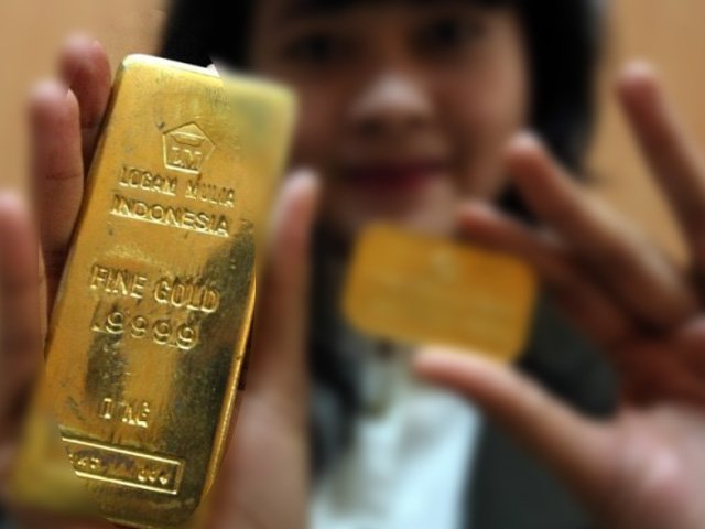 emas cetakan Antam , Harga emas batangan , Harga emas batangan 24 karat