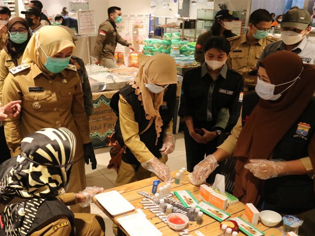 Pasar Sekip Ujung , Sidak Pasar Tradisional