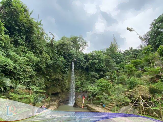 potensi wisata alam , suara deburan air terjun , suasana air terjun