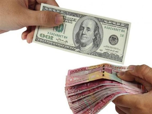 mata uang rupiah , Nilai tukar rupiah , tren pelemahan indeks dolar